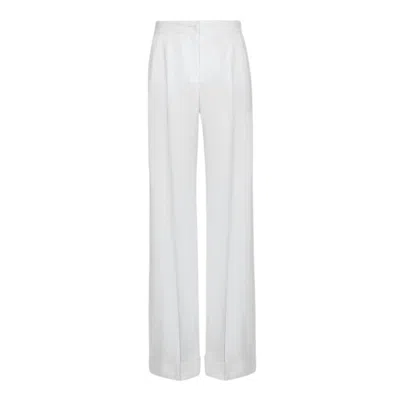 Unum Diem Women's Vintage-inspired Oversized Trouser - White