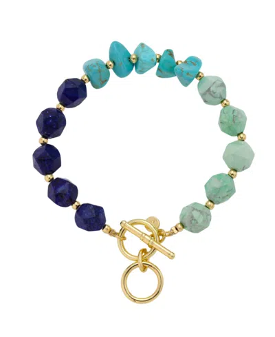 Unwritten Genuine Stone Bracelet In Multi