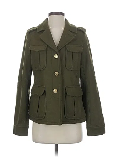 Pre-owned Uo Worldwide Wool Blazer Jacket In Green