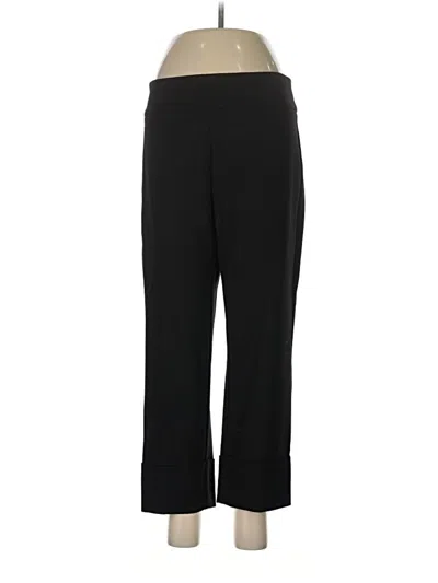Pre-owned Up Active Pants In Black
