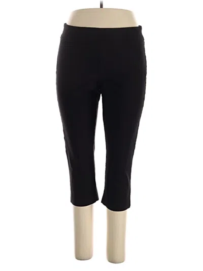 Pre-owned Up Active Pants In Black