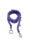 Up Beads Phone Crossbody Chain Purple