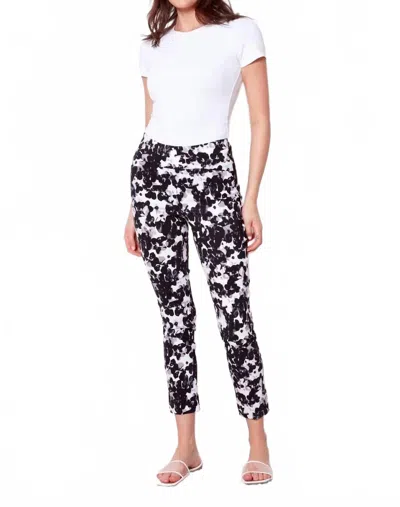 Up Botanic Techno Ankle Pant In Black/multi