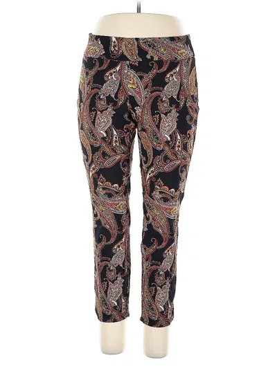 Pre-owned Up Casual Pants In Brown