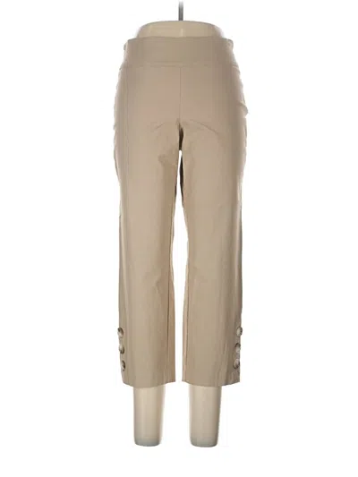 Pre-owned Up Casual Pants In Brown