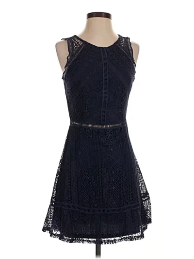 Up Cocktail Dress In Blue