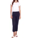 Up ! Cuffed Compression Crop Pant Navy - 68015 In Blue