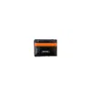 Up-fuse Women's Black / Yellow / Orange Flip Cardholder - Orange Black
