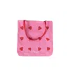 Up-fuse Women's Pink / Purple Canvas Tote Bag - Paris