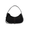 Up-fuse Women's The Year Two Thousand Shoulder Bag - Black Denim In Black