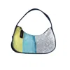 Up-fuse Women's The Year Two Thousand Shoulder Bag - Blue Blocks In Blue