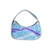 Up-fuse Women's The Year Two Thousand Shoulder Bag - Purple Confetti In Purple
