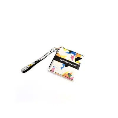 Up-fuse Women's White Small Wallet - Sprinkles