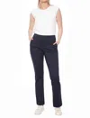 Up Hove Ponte Bootcut Pants In Navy Print In Multi