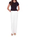 Up Palermo High Rise Pant In Vanilla In White