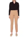 Up Pull On Classic Cool Compression Pants In Latte In Black