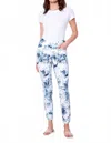 Up Rio Soft Stream Ankle Pant In Blue
