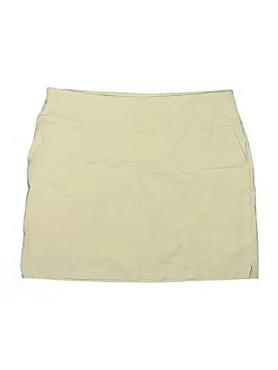 Pre-owned Up Skort In Tan