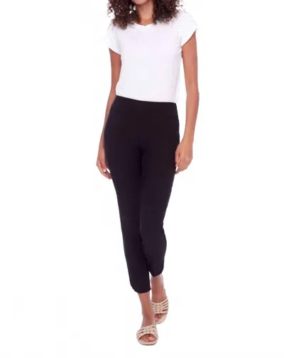 UP SLIM ANKLE PANT IN BLACK
