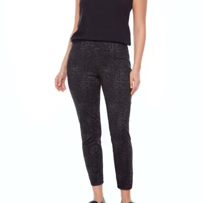 Up Techno Ankle Leggings In Grey Leopard