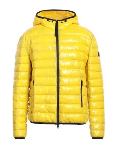 Up To Be Man Puffer Yellow Size 42 Nylon