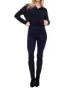 Up Body-shaping Ankle Pant In Navy In Black