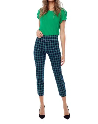 Up Women's Lattice Print Cropped Pant In Multi