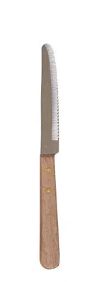 Update International Econo 4.25" Steak Knife In Brown