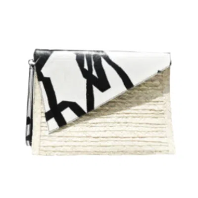 Up-fuse Women's Bay Clutch - White Confetti
