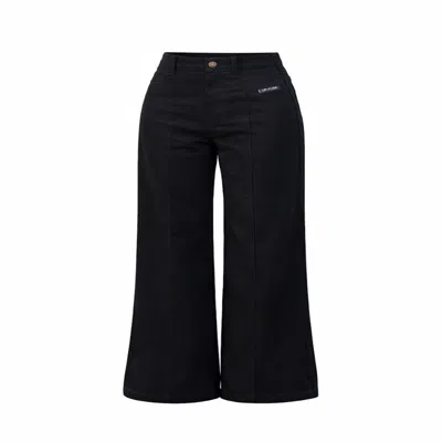 Up-fuse Women's Black Graphite Pants