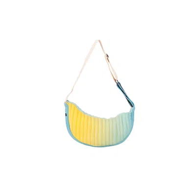 Up-fuse Women's Blue Round Shoulder Bag - Mojito