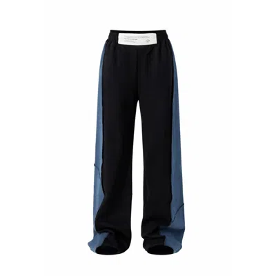 Up-fuse Women's Everyday Pants In Black & Blue In Multi