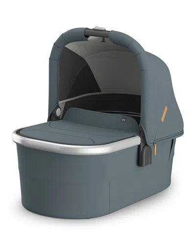 Uppababy Bassinet V3 In Callum - Stone Blue/silver Frame