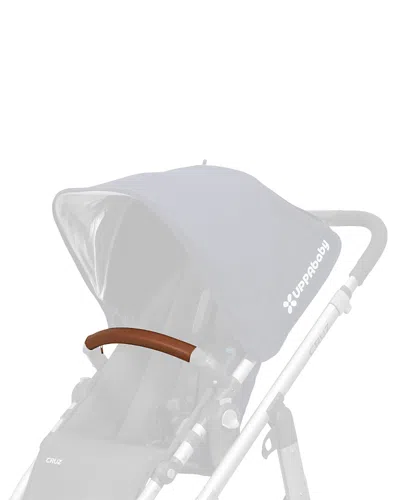 Uppababy Leather Stroller Bumper Bar Cover In White