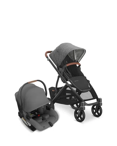 Uppababy Vista V3 + Aria V2 Travel System In Blue