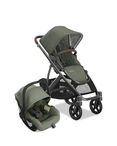 Uppababy Vista V3 + Mesa V3 Travel System In Green