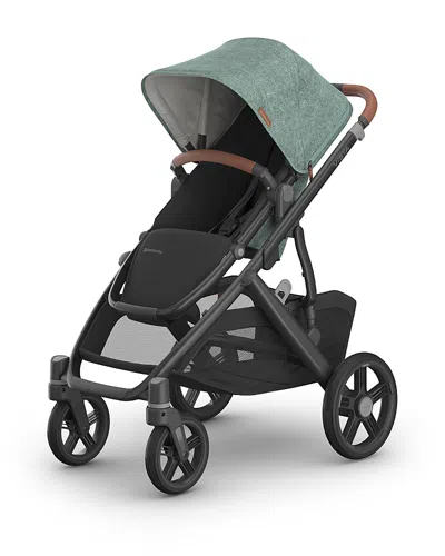 Uppababy Vista V3 Stroller In Gwen - Green Mélange Carbon Frame Sa