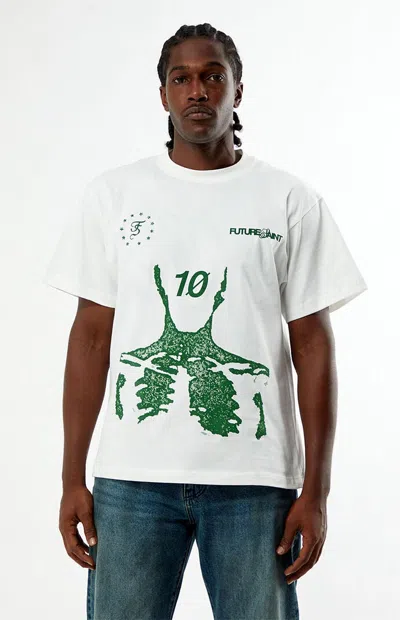 Uprisers Men's Family Drive X Future Saint T-shirt In Cream In White