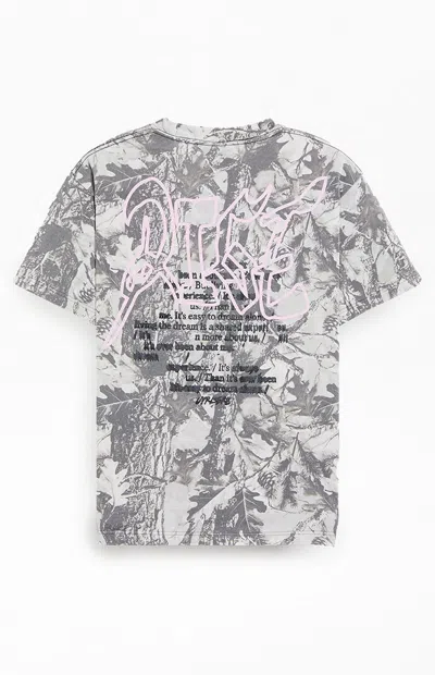 Uprisers Men's Rise Up And Dream Camo T-shirt In Camouflage In Gray