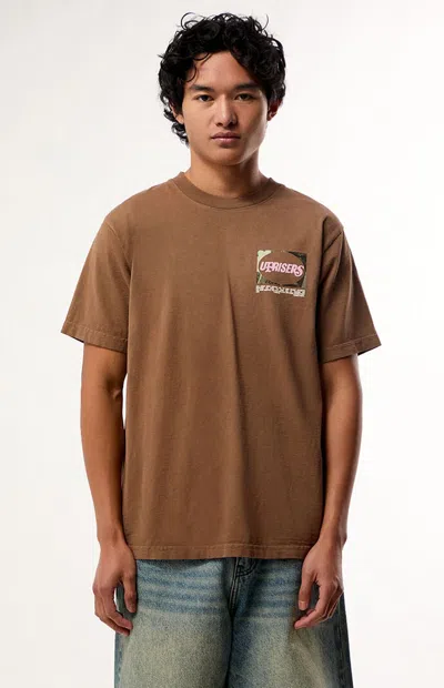 Uprisers Men's Ten Ten United T-shirt In Brown