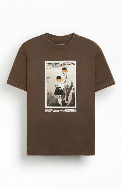 Uprisers Men's We Love You T-shirt In Brown