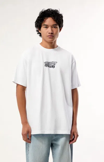 Uprisers Men's Yin & Yang United T-shirt In White