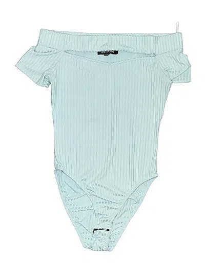 Pre-owned Ups & Downs Bodysuit In Blue