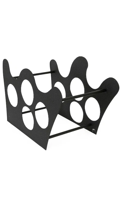 Upton Cove Wine Rack In Black