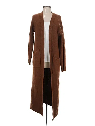 Pre-owned Upwest Cardigan Sweater In Brown