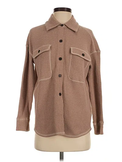 Pre-owned Upwest Cardigan Sweater In Tan