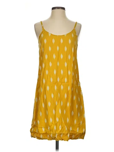 Pre-owned Upwest Casual Dress In Yellow