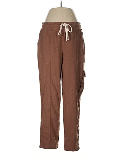 Pre-owned Upwest Casual Pants In Brown
