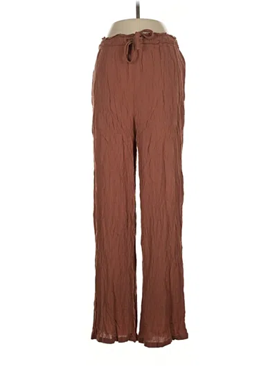 Pre-owned Upwest Casual Pants In Brown