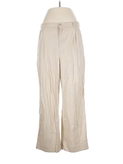 Pre-owned Upwest Casual Pants In Ivory